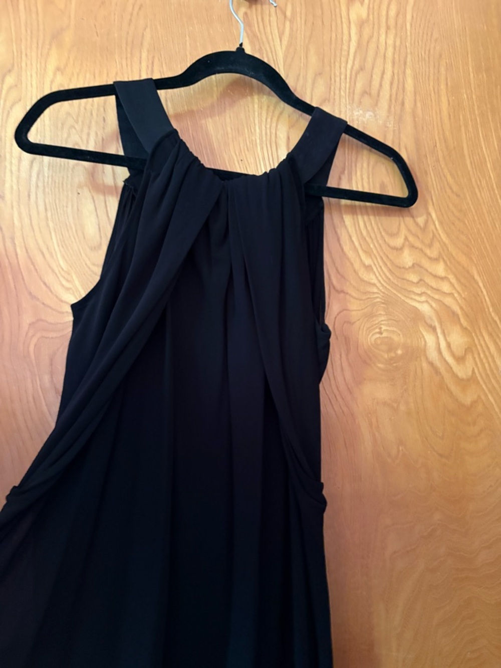 Prada Black Halter Midi Dress with *FLAW* S - Picture 7 of 9